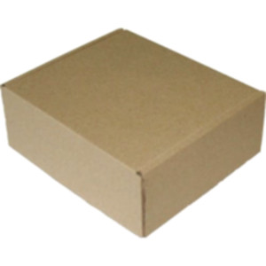 Коробка самосборная 160*140*60 мм, бурая. Photo 2