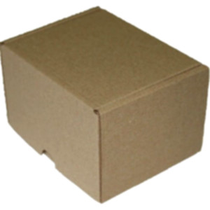 Коробка самосборная 120*100*80 мм, бурая. Photo 2