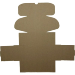 Коробка самосборная 120*100*80 мм, бурая. Photo 3