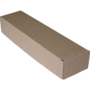 Коробка самозбірна 240*60*40 мм, бура. Photo 2