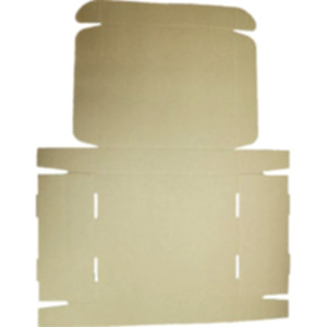 Коробка самозбірна 220*200*40 мм, бура. Photo 3 Коробка самозбірна 220*200*40 мм, бура. Photo 3