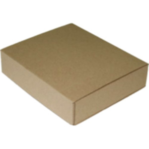 Коробка самозбірна 185*160*40 мм, бура. Photo 2 Коробка самозбірна 185*160*40 мм, бура. Photo 2