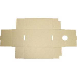 Лоток самосборный 140*90*60 мм, бурая. Photo 2