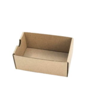 Лоток самосборный 140*90*60 мм, бурая. Photo 3