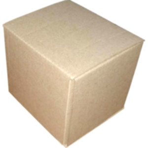 Коробка самозбірна 80*80*80 мм, бура. Photo 2