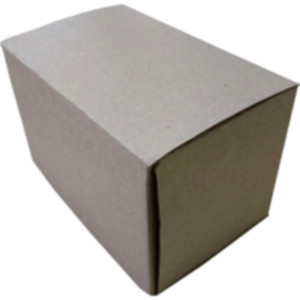 Коробка самосборная 155*100*100 мм, бурая. Photo 2