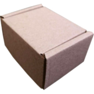 Коробка самосборная 65*55*40 мм, бурая. Photo 2