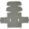 Коробка самозбірна 65*55*40 мм, бура. Photo 3