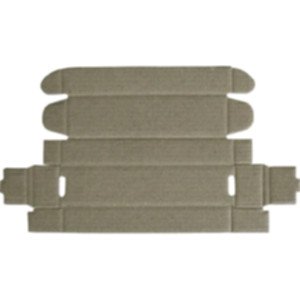 Коробка самозбірна 125*30*20 мм, бура. Photo 3