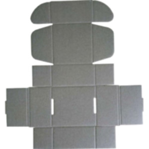 Коробка самосборная 100*100*55 мм, бурая. Photo 3