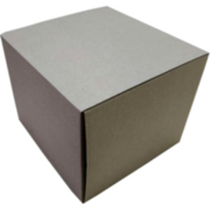 Коробка самосборная 200*200*165 мм, бурая. Photo 2