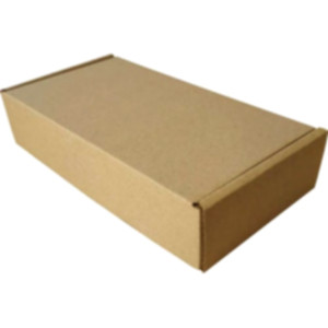 Коробка самосборная 190*100*40 мм, бурая. Photo 2