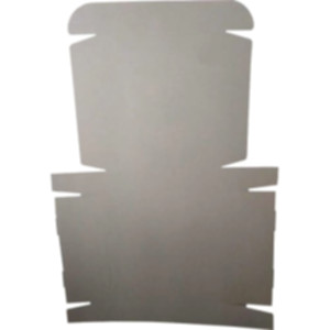 Коробка самосборная 360*380*75 мм, бурая. Photo 3