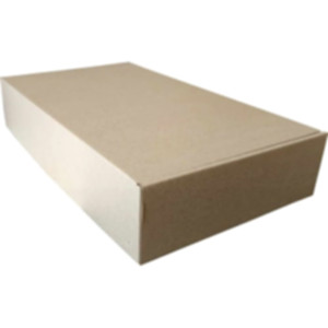 Коробка самосборная 400*240*80 мм, бурая. Photo 2