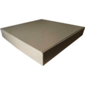 Коробка самосборная 475*475*70 мм, бурая. Photo 2