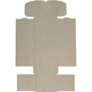 Коробка самосборная 125*110*105 мм, бурая. Photo 3