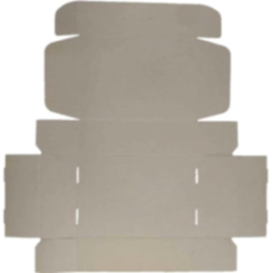 Коробка самосборная 340*240*100 мм, бурая. Photo 3