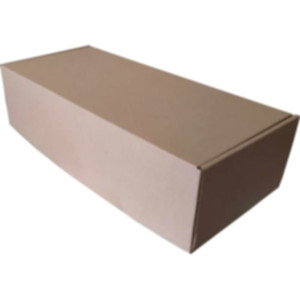 Коробка самосборная 370*170*100 мм, бурая. Photo 2