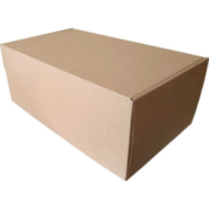 Коробка самосборная 400*240*160 мм, бурая. Photo 2
