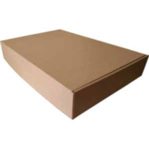 Коробка самосборная 460*335*80 мм, бурая. Photo 2