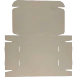 Коробка самосборная 460*335*80 мм, бурая. Photo 3