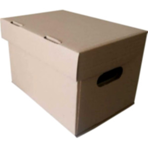 Коробка самосборная 270*195*185 мм, бурая. Photo 2