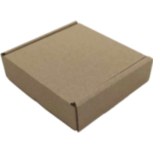 Коробка самозбірна 90*90*25 мм, бура. Photo 2 Коробка самозбірна 90*90*25 мм, бура. Photo 2