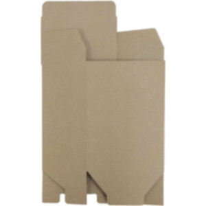 Коробка самосборная 120*75*170 мм, бурая. Photo 3