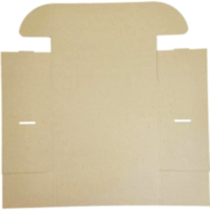 Коробка самосборная 275*130*90 мм, бурая. Photo 3