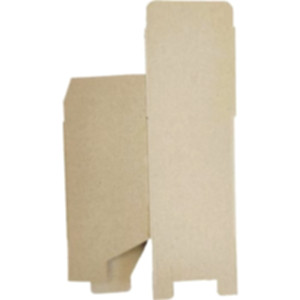 Коробка самосборная 90*90*120 мм, бурая. Photo 3