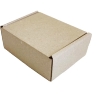 Коробка самосборная 100*80*40 мм, бурая. Photo 2