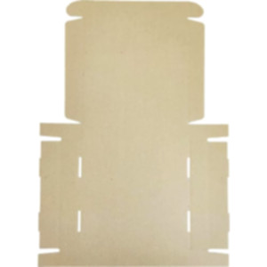 Коробка самозбірна 250*250*40 мм, бура. Photo 3 Коробка самозбірна 250*250*40 мм, бура. Photo 3