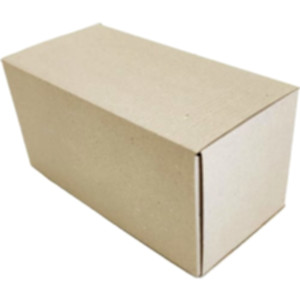 Коробка самосборная 200*100*100 мм, бурая. Photo 2