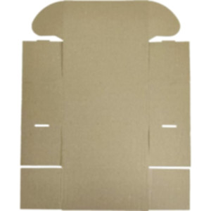 Коробка самосборная 200*100*100 мм, бурая. Photo 3