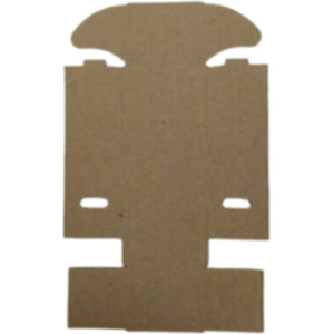 Коробка самозбірна 30*30*30 мм, бура. Photo 3