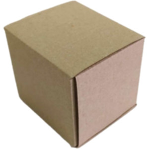 Коробка самозбірна 40*40*40 мм, бура. Photo 2