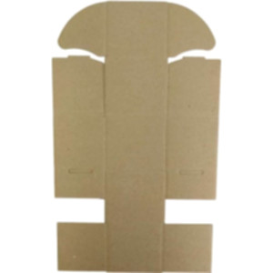 Коробка самозбірна 50*50*50 мм, бура. Photo 3