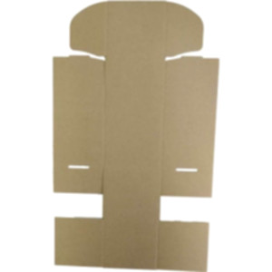 Коробка самозбірна 120*120*120 мм, бура. Photo 3