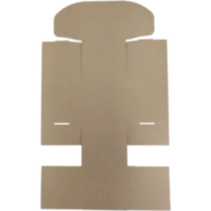 Коробка самозбірна 170*170*170 мм, бура. Photo 3