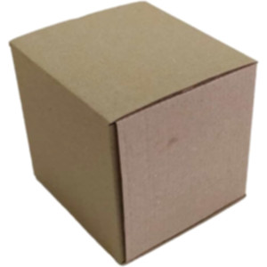 Коробка самосборная 190*190*190 мм, бурая. Photo 2
