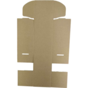 Коробка самосборная 190*190*190 мм, бурая. Photo 3