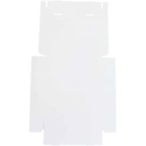 Коробка самозбірна 330*250*80 мм, біла. Photo 3