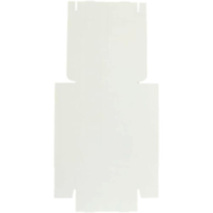 Коробка самосборная 260*260*90 мм, белая. Photo 2