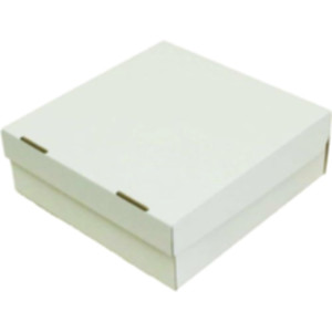 Коробка самосборная 260*260*90 мм, белая. Photo 3