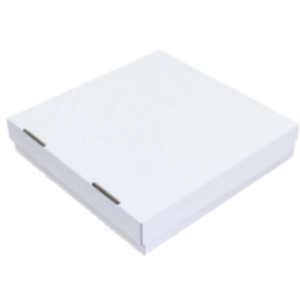 Коробка самозбірна 300*300*60 мм, біла. Photo 2