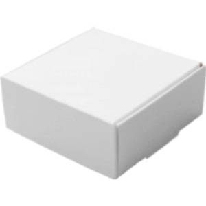 Коробка подарункова 70*70*30 мм, біла. Photo 2