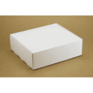 Коробка подарункова 290*250*90 мм, біла
