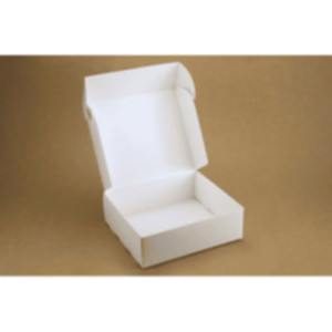 Коробка подарочная 290*250*90 мм, белая. Photo 2