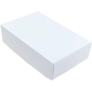 Коробка подарочная 175*115*45 мм, белая. Photo 2