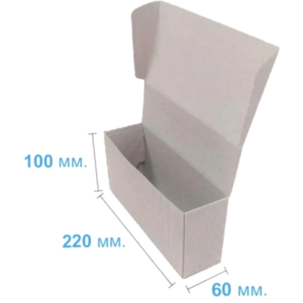 Коробка подарочная 220*60*100 мм, бурая